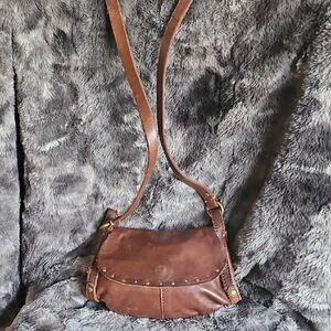 Lucky Brand Dark Brown Crossbody Bag